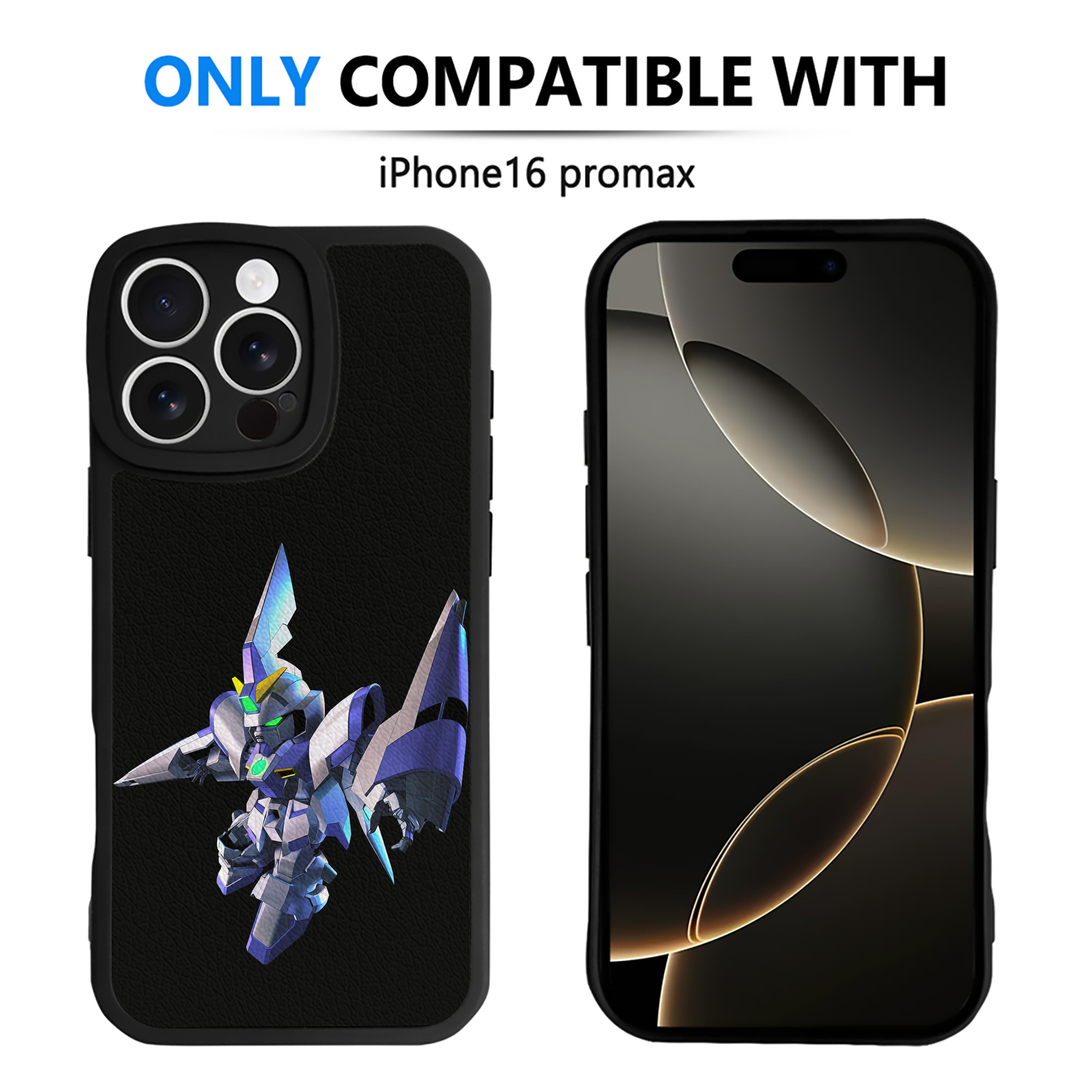 （画像用） 機動戦士ガンダム Mobile Suit Gundam 【iPhone 16シリーズ対応】シリコンスマホケース（レザー調） 材質：シリコン